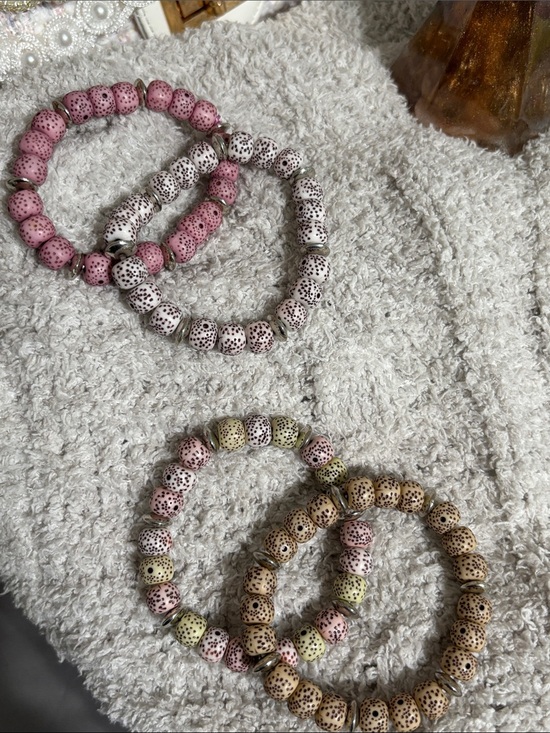 Jewelry - Speckled Bead Bracelet set 1 (bundle)